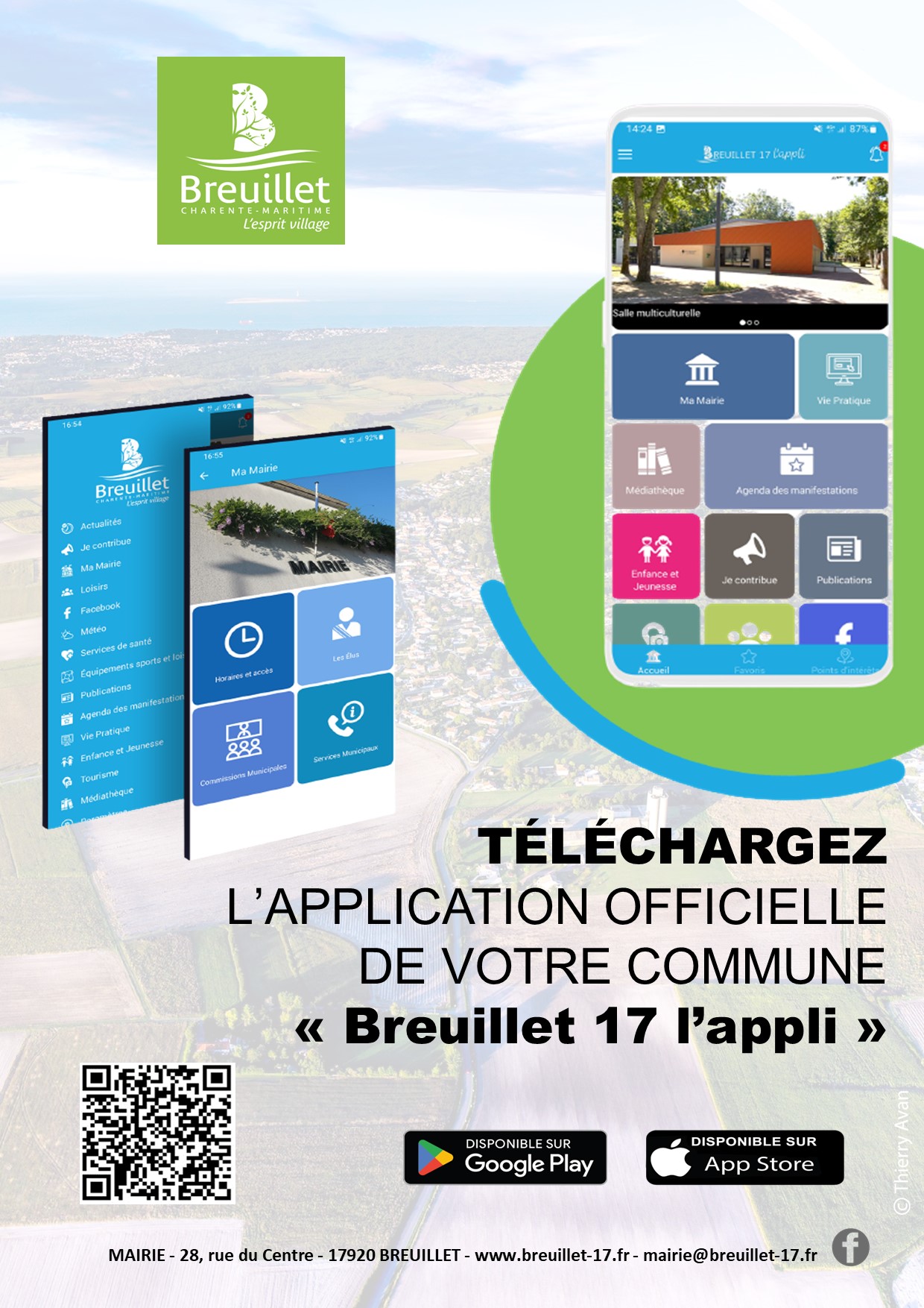 NOUVEAU : l’application mobile officielle « Breuillet 17 l’appli »
