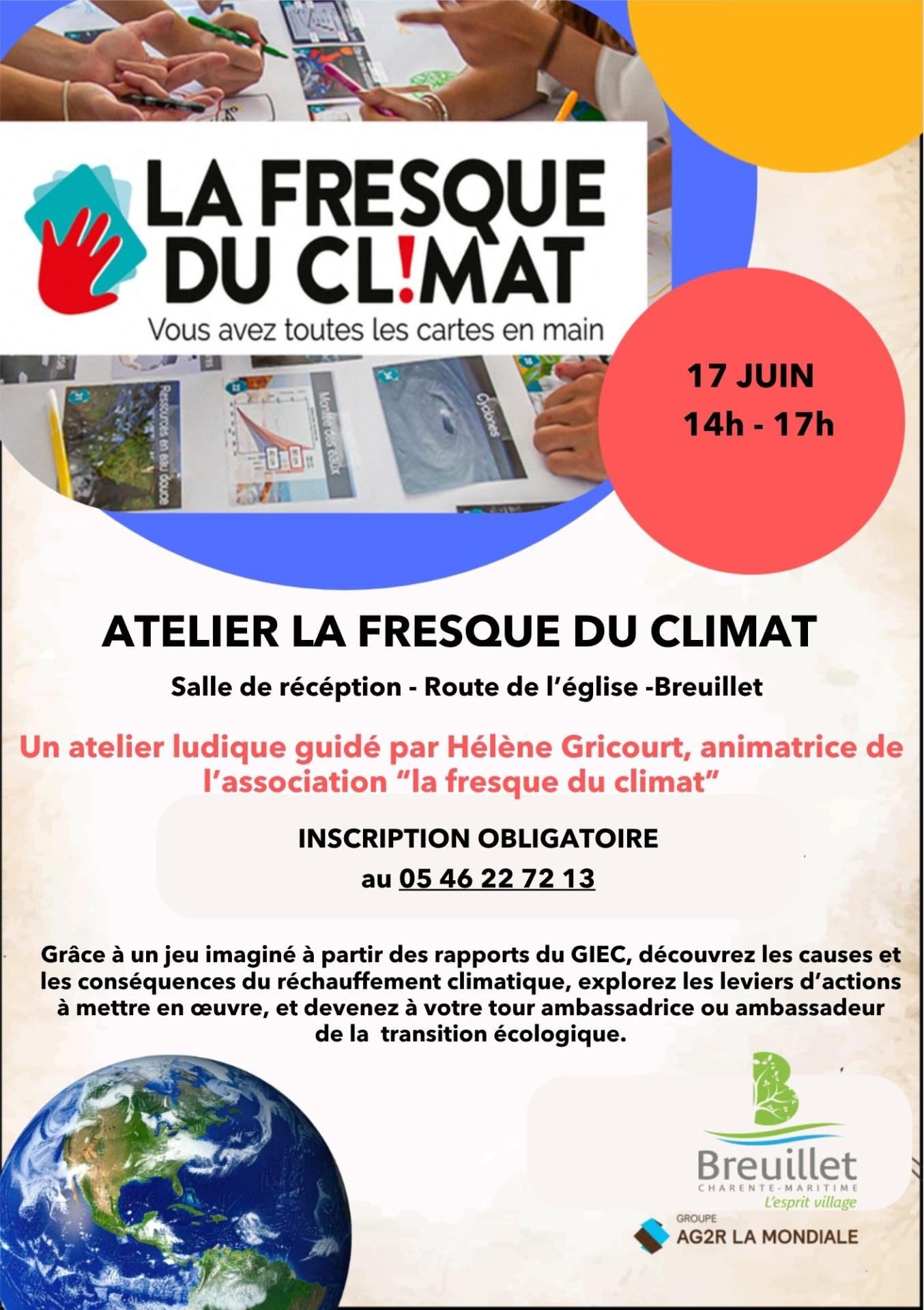 Atelier LA FRESQUE DU CLIMAT