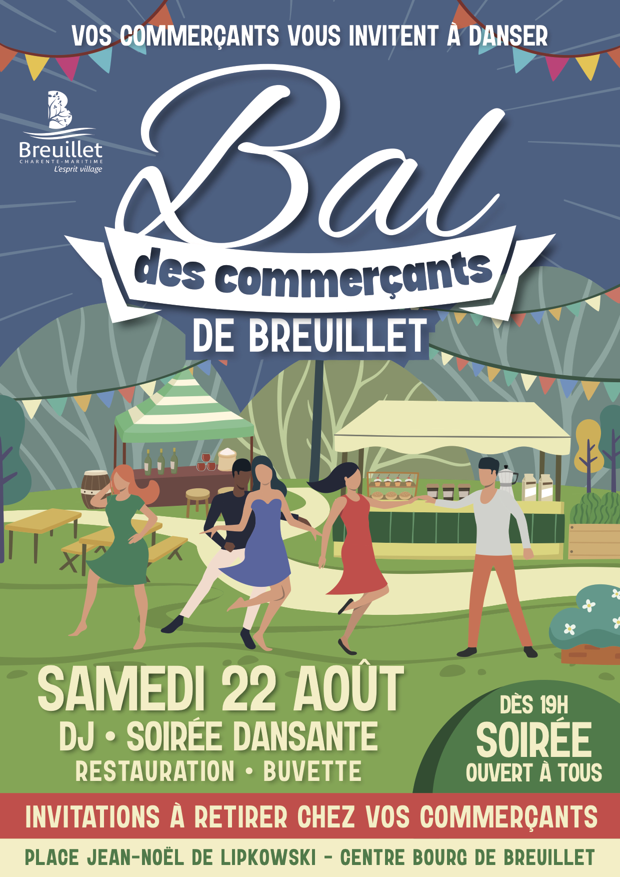 LE BAL DES COMMERÇANTS DE BREUILLET