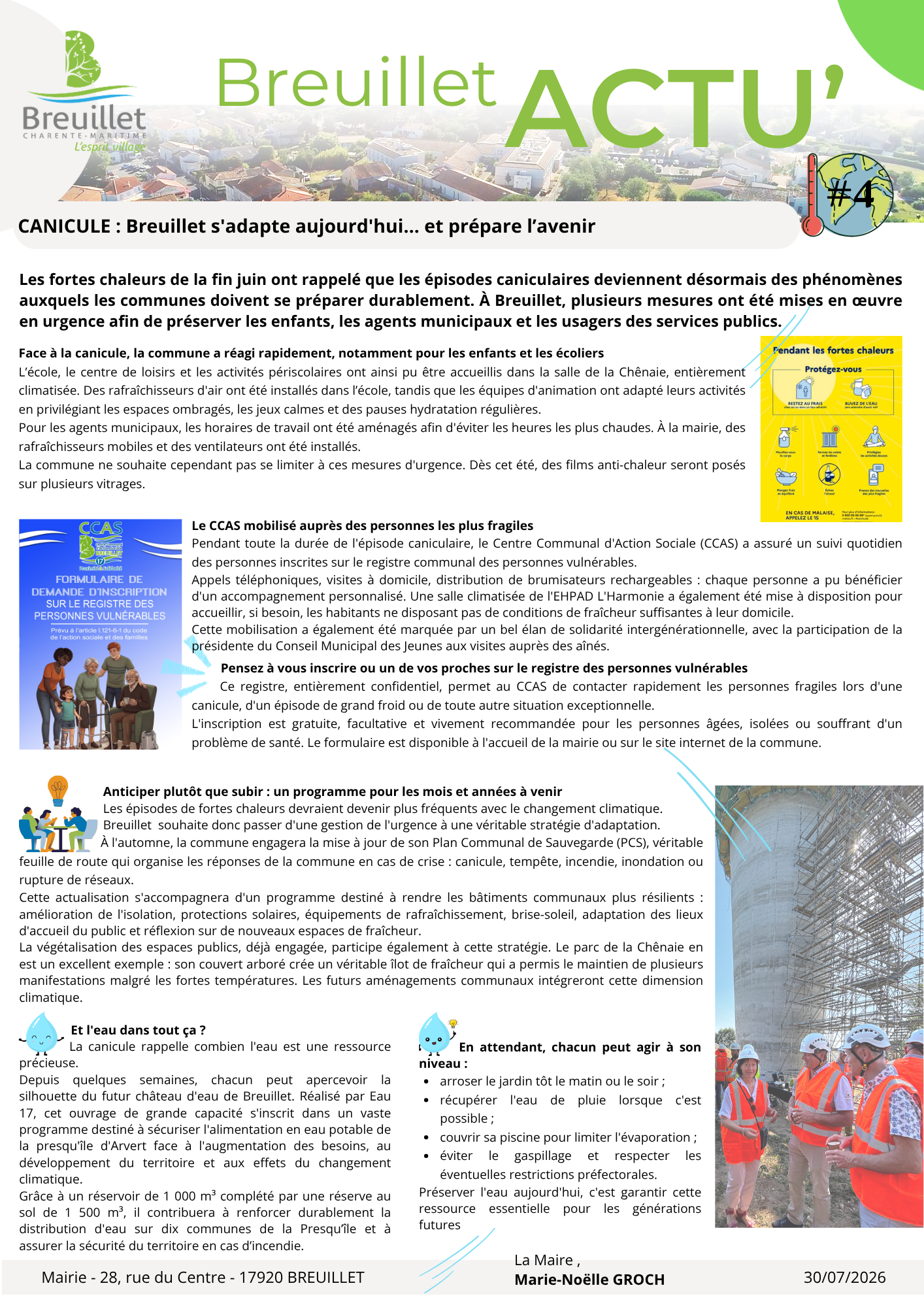 Lettre d’information Breuillet ACTU’ # 4