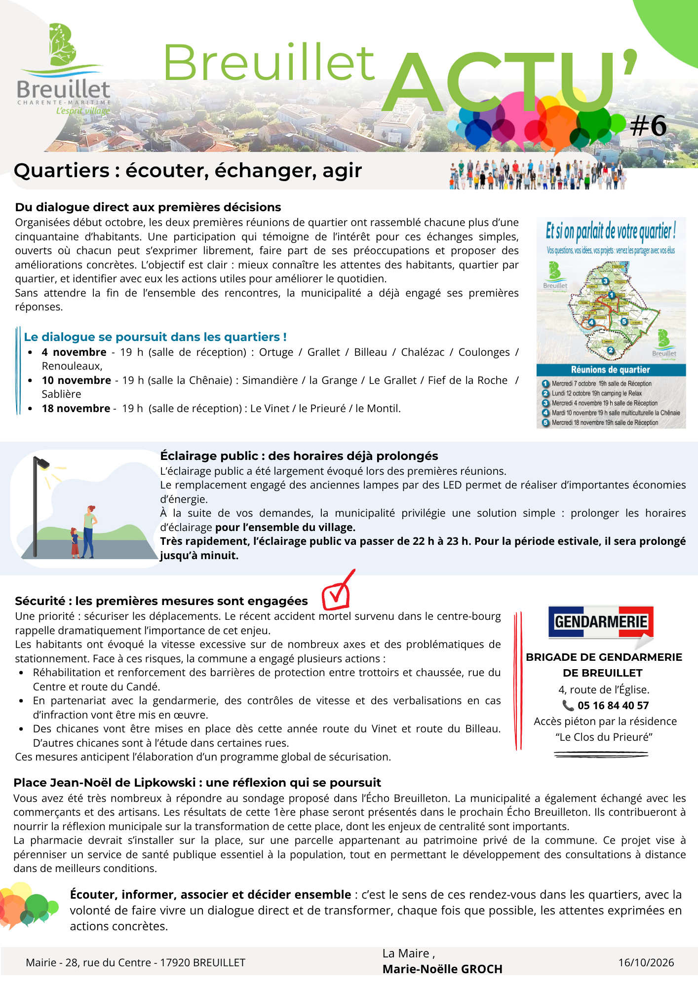 Lettre d’information Breuillet ACTU’ #6